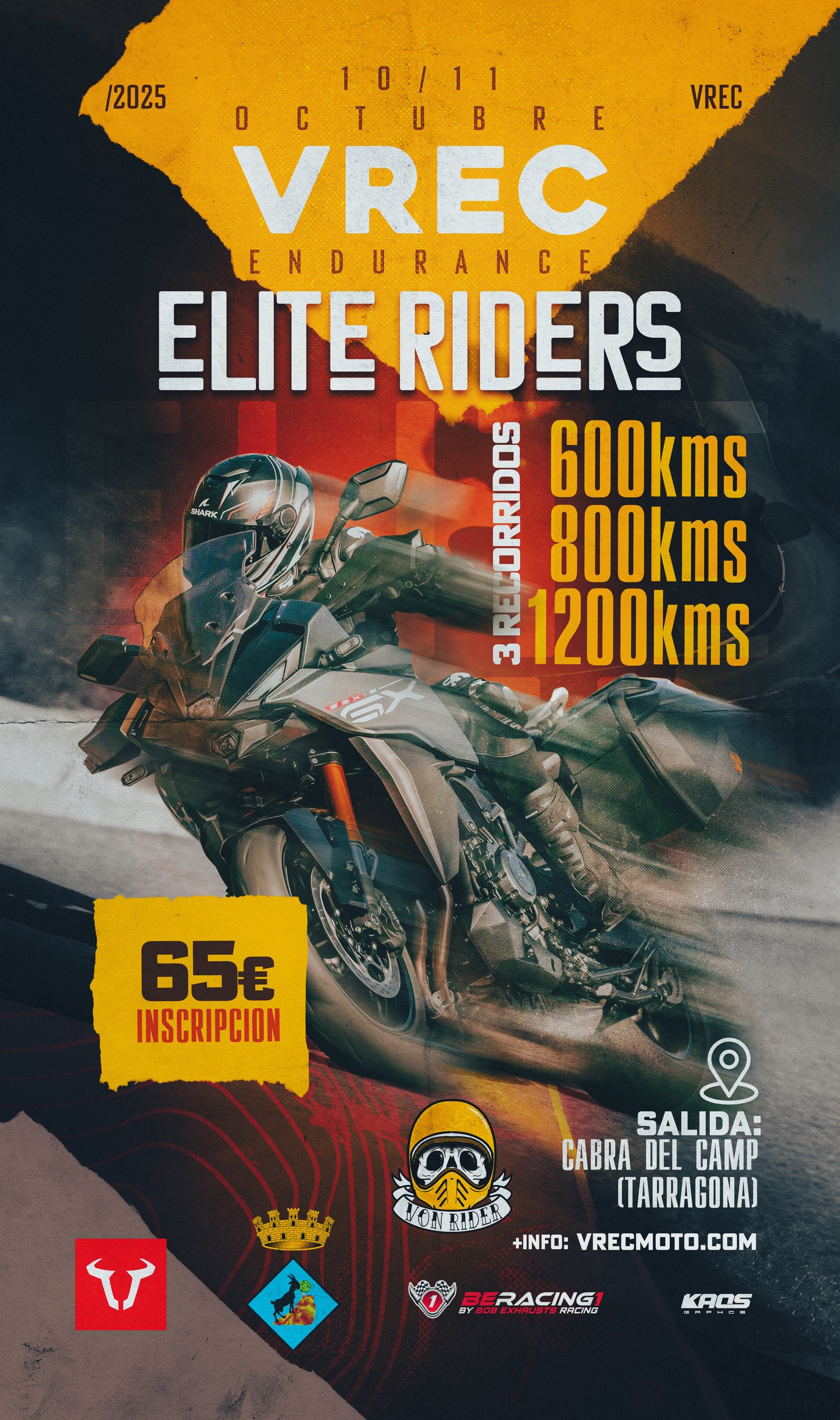 VREC ELITE RIDERS CABRA DEL CAMP 10-11 OCTUBRE