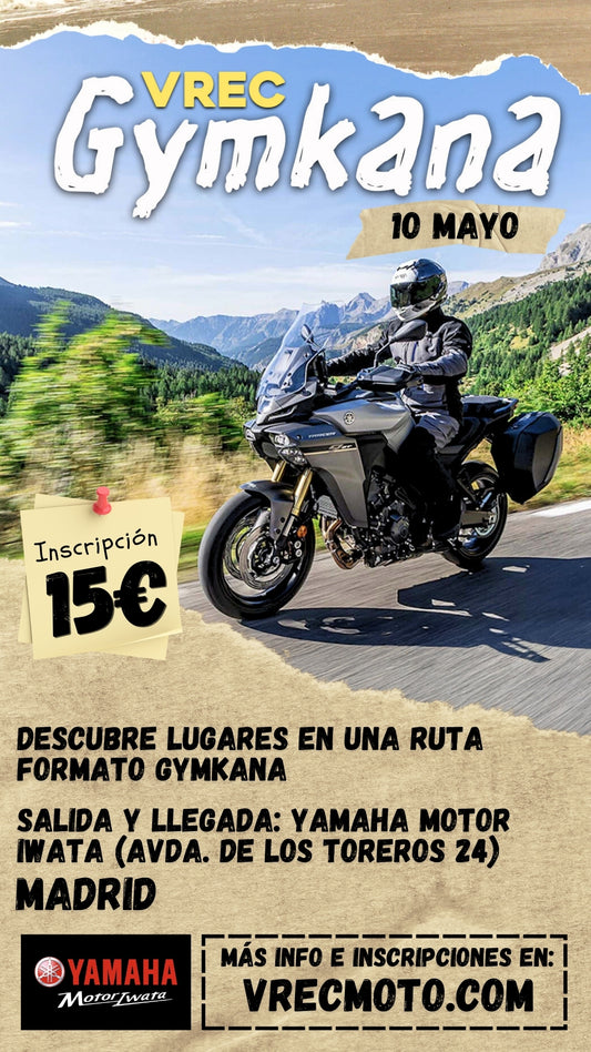 RUTA VREC GYMKANA 10 MAYO